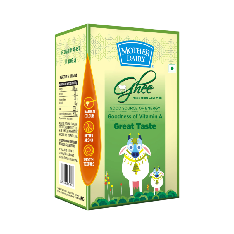 Mother Dairy Cow Desi Ghee 1ltr