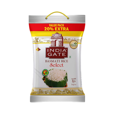 India Gate Value Pack Select 5 kg