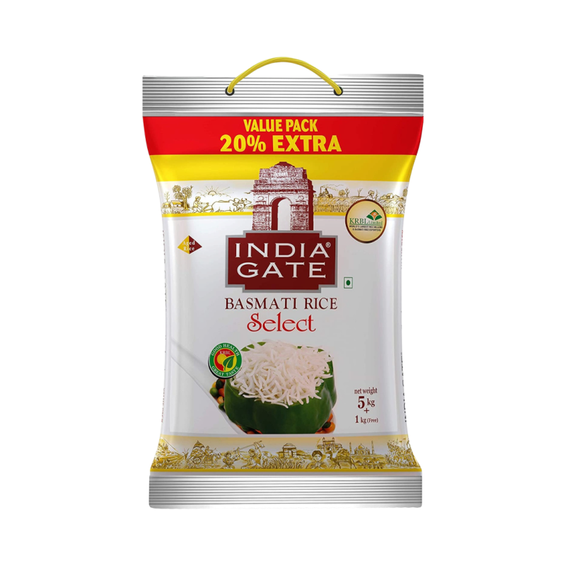 India Gate Value Pack Select 5 kg