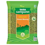 Tata Sampann Unpolished Green Moong Sabut 500g