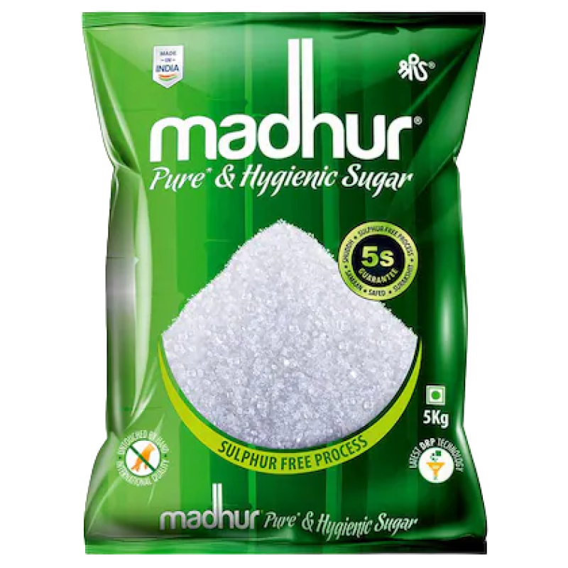 Madhur Pure and Hygienic Sugar 5kg