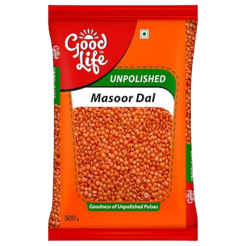 Good Life Unpolished Masoor Dal 500g
