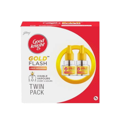 Good Knight Gold Flash Mosquito Repellent Refill 2Pcs 45ml