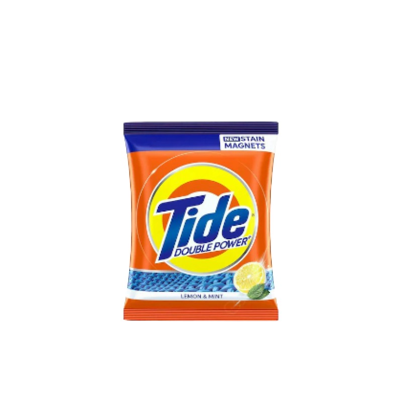 Tide Plus Double Power Lemon &amp; Mint Detergent Powder 2kg