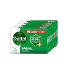 Dettol Original Germ Protection Bathing Soap Bar (400gm) | Kills 99.99% germs, 100g - Pack of 4