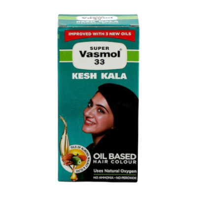 Vasmol 33 Kesh Kala Oil Based Hair Colour 100ml