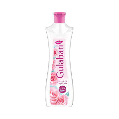 Dabur Gulabari Premium Rose Water with No Paraben for Cleansing and Toning, 59ml
